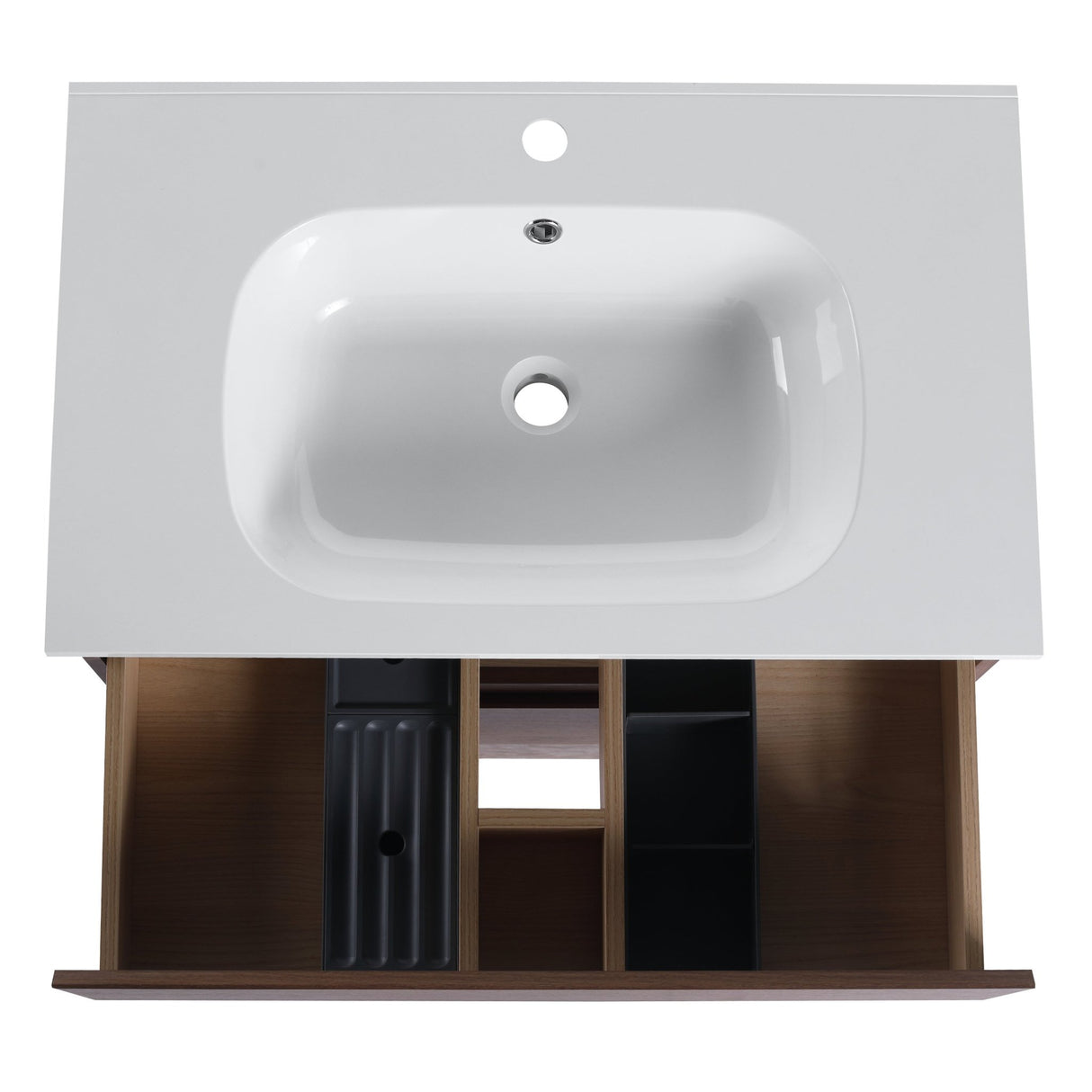 30" Bathroom Vanity With Gel Basin Top(G - BVB01930BNO) - W99981585 - image - 22