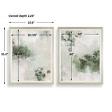 Heat Of The Moment Hand Painted Canvas - Gray by Uttermost - View 8