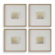Now & Then Abstract Art (Set of 4) - Light Brown by Uttermost - View 1