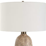 Napier Table Lamp Earthy Brown - Light Brown by Uttermost - View 4