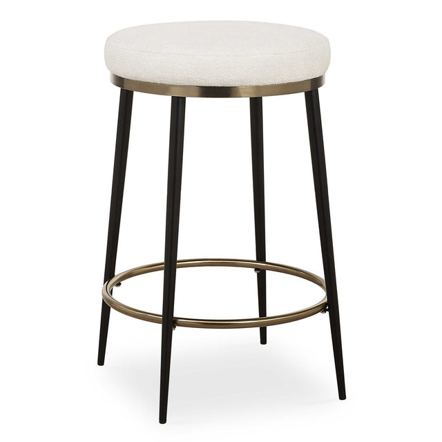 Ensemble Counter Stool Cream - White by Uttermost - View 1