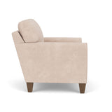 Moxy Fabric Chair, Rounded Mailbox Arms | Flexsteel