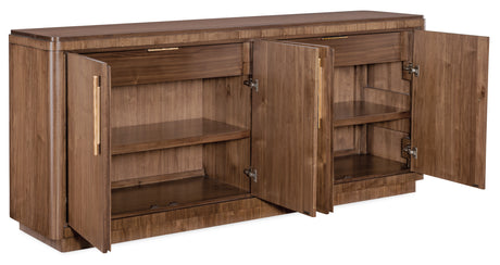 Eleana Buffet Medium Wood - Dark Brown by Hooker Furniture - View 2