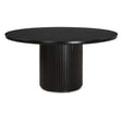 Hersch Round Dining Table - Black by Uttermost - View 1