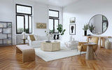 Ambroise Metal Frame Club Chair - Light Brown by Hooker Furniture - View 4