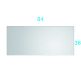 84x 36Inch LED Mirror Bathroom Vanity Mirror with Back Light, Wall Mount Anti - Fog Memory Large Adjustable Vanity Mirror - W1272103490 - image - 2