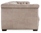 Savion 2 Over 2 Sofa With Power Recline & Power Headrest Giovanni Taupe - Beige by Hooker Furniture - View 5