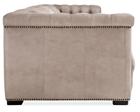 Savion 2 Over 2 Sofa With Power Recline & Power Headrest Giovanni Taupe - Beige by Hooker Furniture - View 5