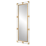 Balkan Tall Mirror - Gold by Uttermost - View 4