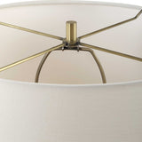 Aubrey Travertine Table Lamp - Beige by Uttermost - View 6
