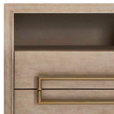 Alessia Modern Side Table Light Oak - Light Brown by Uttermost - View 10