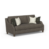 Gianna Fabric Bench Sofa With Nailhead Trim | Flexsteel