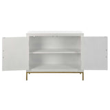 Front Range 2 Door Cabinet - White by Uttermost - View 8