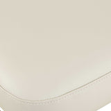 Stitches Leather Counter Stool White / Brown - White / Dark Brown by Uttermost - View 6
