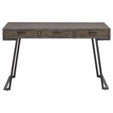 Comrade Natural Wood Desk - Dark Brown by Uttermost - View 1