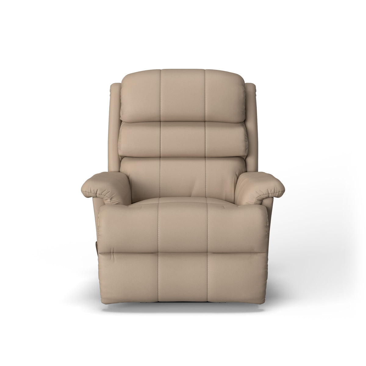 Yukon Transitional Leather Rocking Recliner | Flexsteel