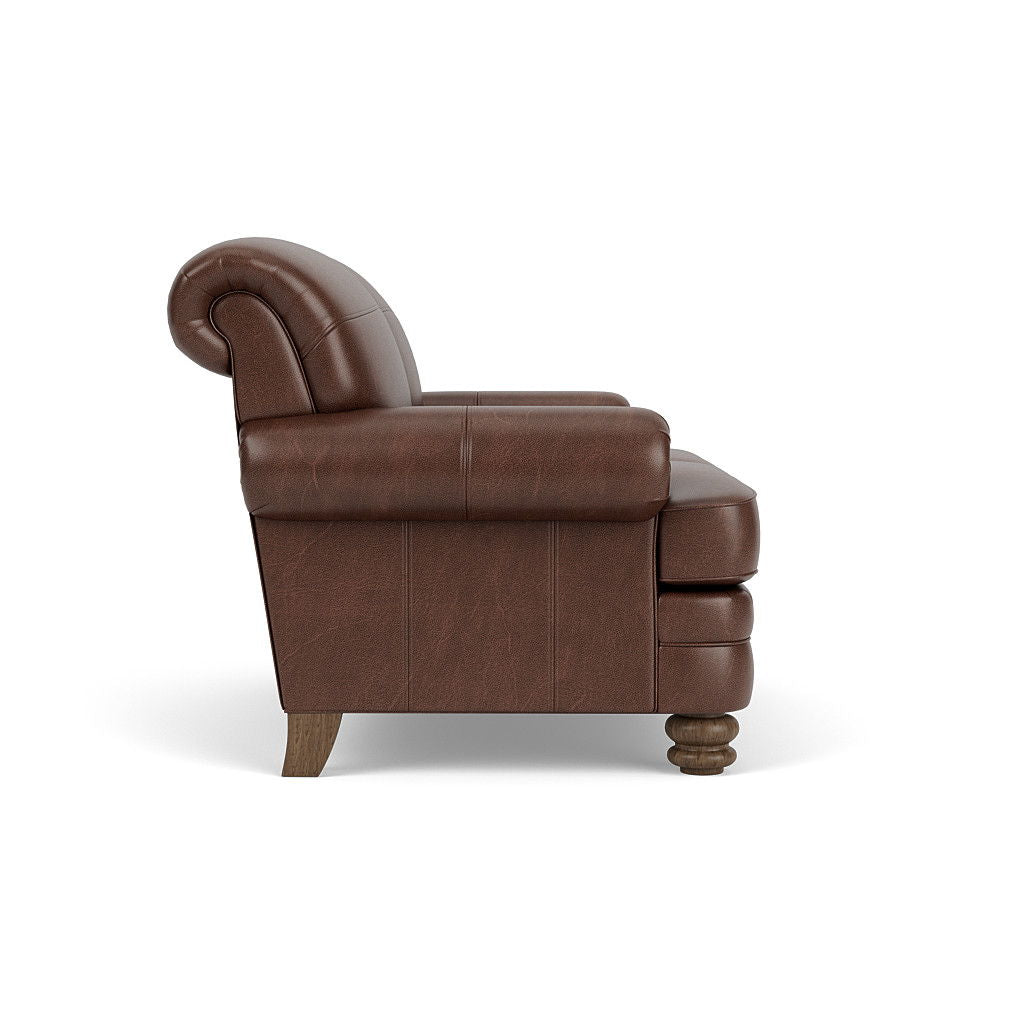 Bay Bridge Leather Loveseat | Flexsteel