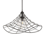 Whirlwind 1 Light Indoor-Outdoor Pendant Dark Bronze - Black by Uttermost - View 4
