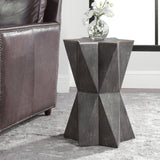 Capella Accent Table - Dark Gray by Uttermost - View 2