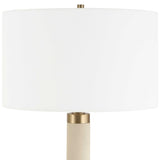 Wessex Floor Lamp - Gold / White by Uttermost - View 4