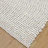 Lovelle Soft Wool 6 X 9 Rug Ivory - Light Gray by Uttermost - View 3