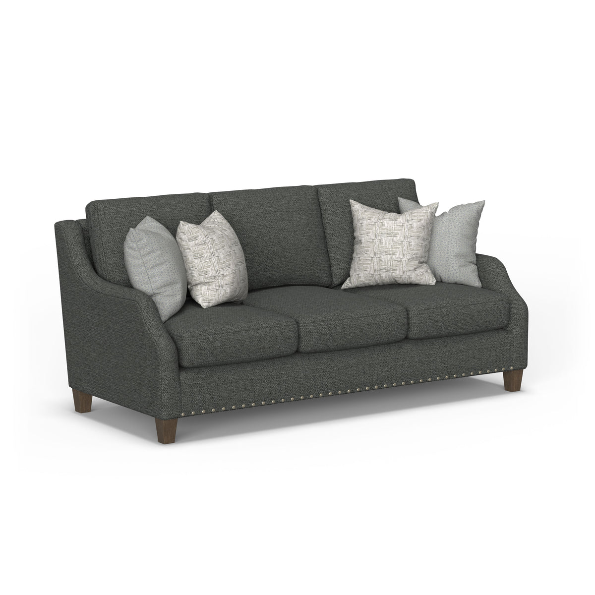 Gianna Fabric Sofa With Nailhead Trim | Flexsteel