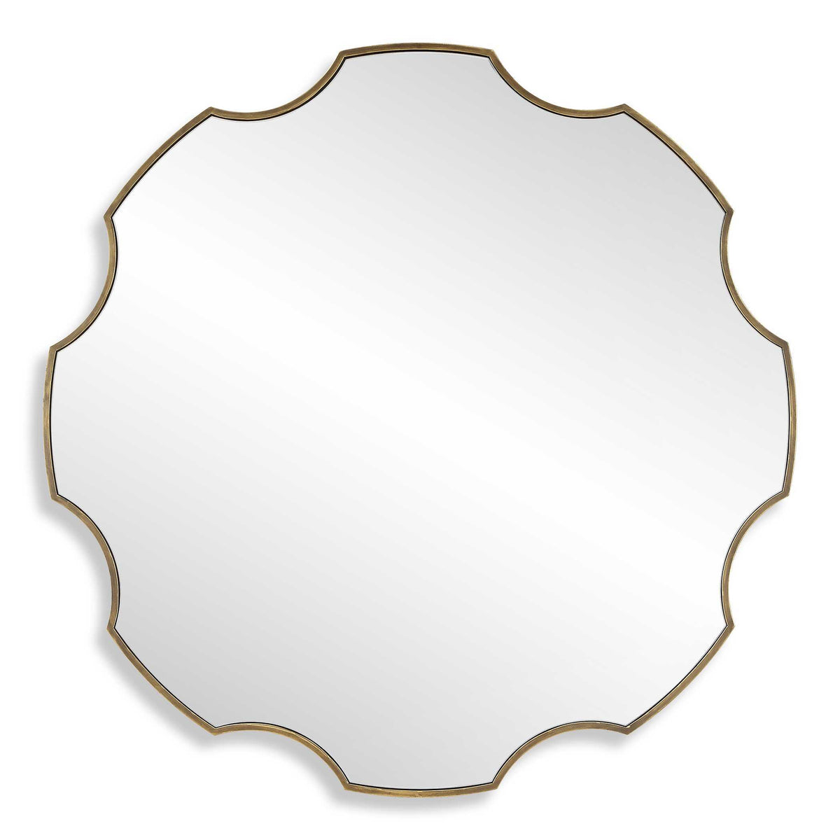 Gearing Up Bronze Mirror by Uttermost - View 1