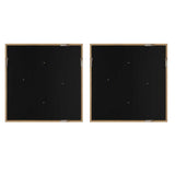 Between Lines Abstract Painting (Set of 2) - Light Brown / White by Uttermost - View 7