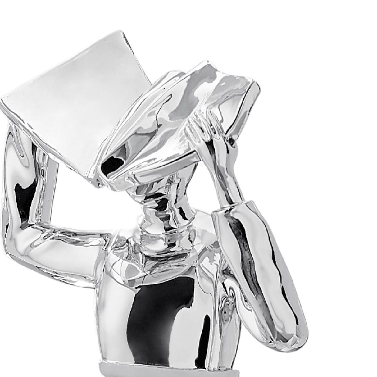 Solange Sculpture // Chrome  | Finesse - Home Elegance USA