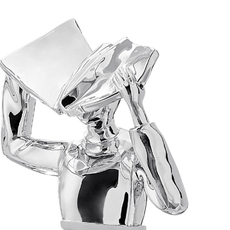 Solange Sculpture // Chrome  | Finesse - Home Elegance USA