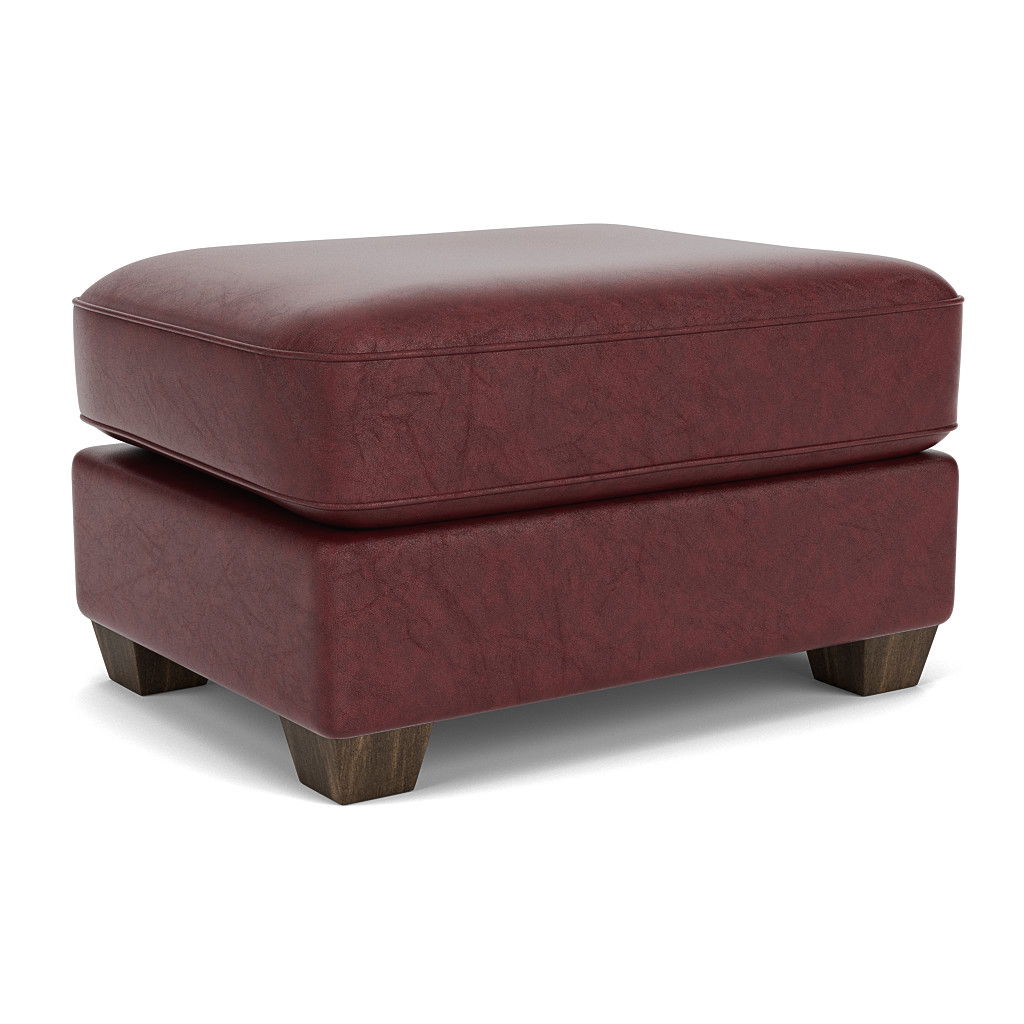 Thornton Leather Ottoman | Flexsteel