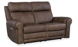 Duncan Power Loveseat With Power Headrest & Lumbar - Dark Brown by Hooker Furniture - View 1