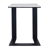 Kenora Marble Accent Table - Black / White by Uttermost - View 4