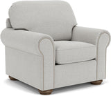 Preston Fabric Chair With Nailhead Trim | Flexsteel