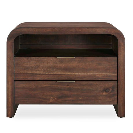 Decatur Side Table Woodtone - Dark Brown by Uttermost - View 1