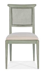 Charleston Upholstered Seat Side Chair (Set of 2) - Green / Beige by Hooker Furniture - View 5