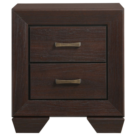 Oatfield Dark Cocoa  4-piece Eastern King Bedroom Set - sold by Home Elegance USA