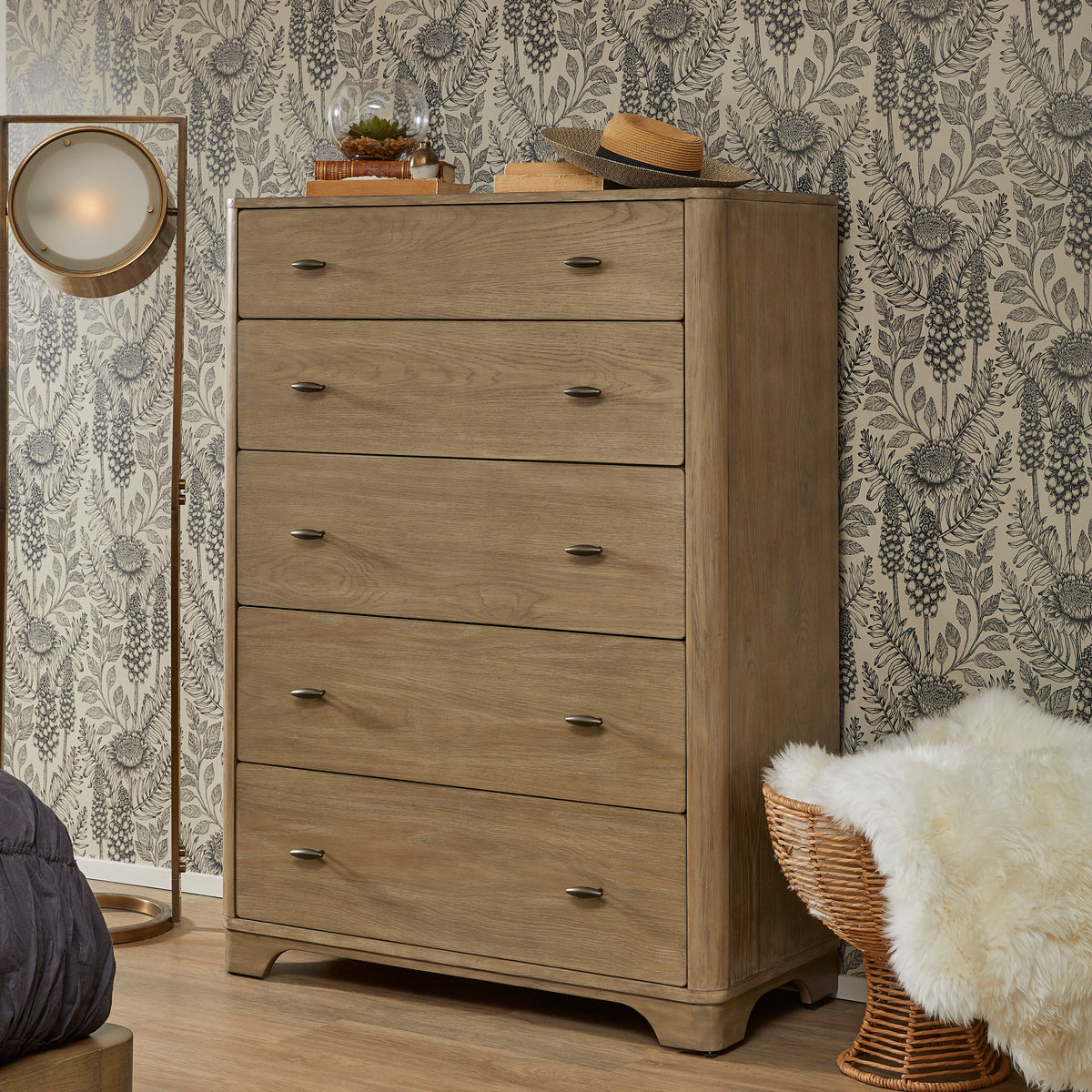 Normandy Drawer Chest - Light Brown | Flexsteel