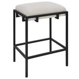 Paradox Counter Stool - White / Black by Uttermost - View 3