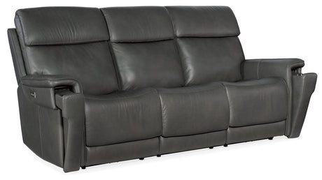 Lyra Zero Gravity Power Sofa With Power Headrest - Dark Gray by Hooker Furniture - View 4