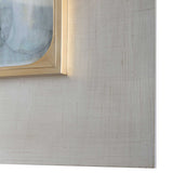 Gilded Whimsy Abstract Prints (Set of 2) - Dark Gray / Blue by Uttermost - View 6