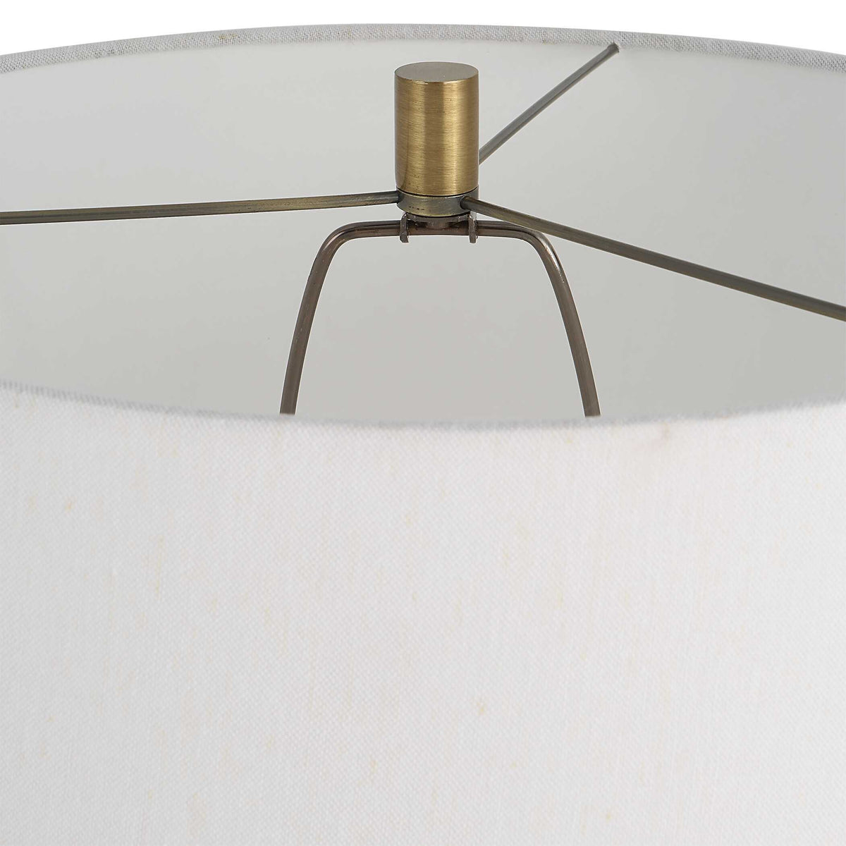 Miraz Floor Lamp - Black by Uttermost - View 7