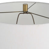 Miraz Floor Lamp - Black by Uttermost - View 7