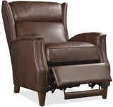 Lansing Power Recliner With Power Headrest - Dark Brown by Hooker Furniture - View 4