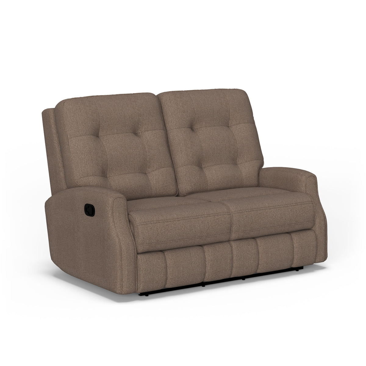 Devon Transitional Fabric Reclining Loveseat | Flexsteel