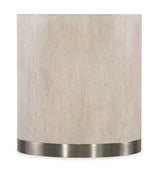 Modern Mood Round End Table - Beige by Hooker Furniture - View 1