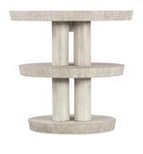 Modern Mood Round Side Table - Beige by Hooker Furniture - View 3