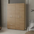 Crafton Armoire, Bedroom, Natural Oak - sold by Home Elegance USA