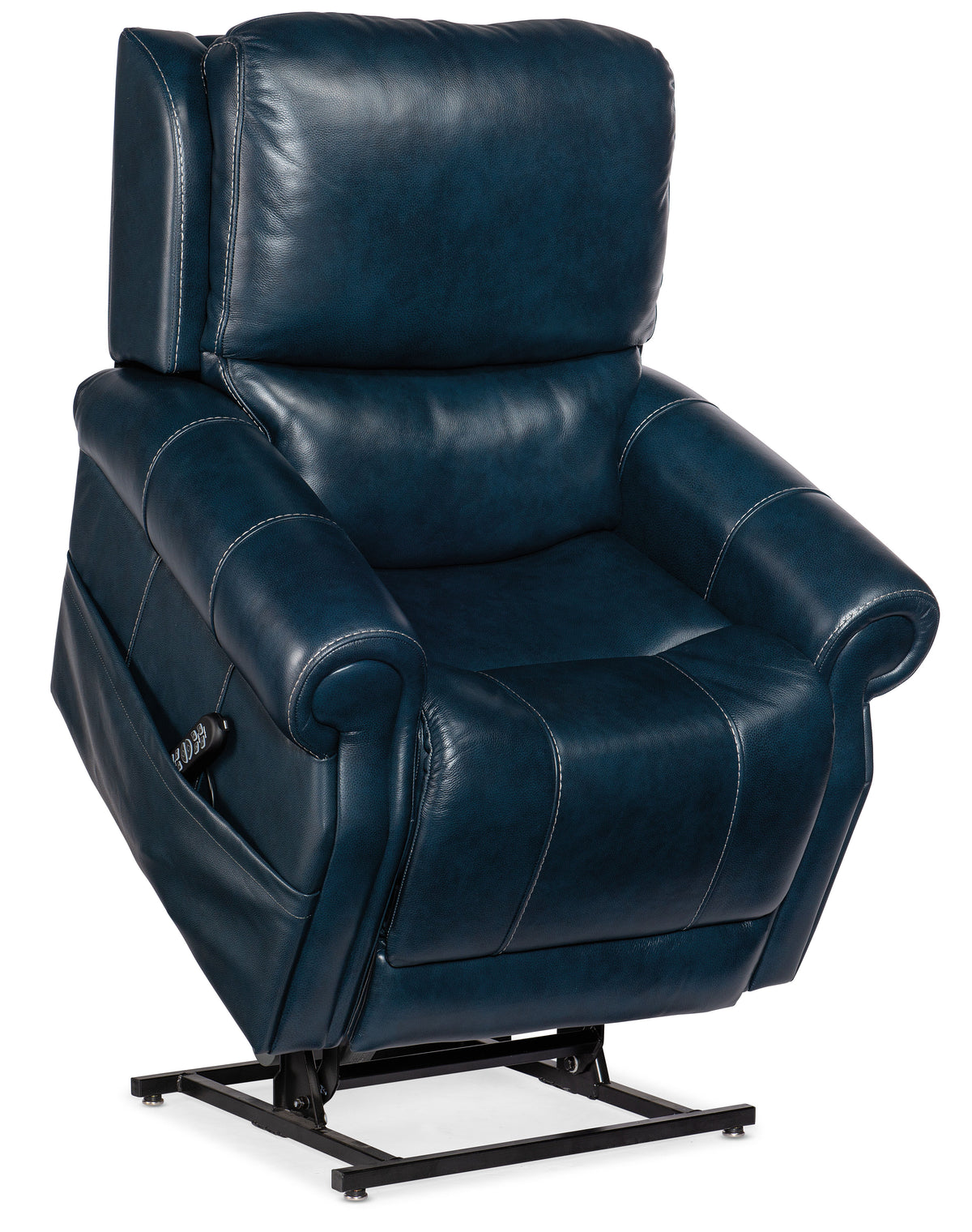 Eisley Power Recliner With Power Headrest, Lumbar And Lift - Blue by Hooker Furniture - View 6