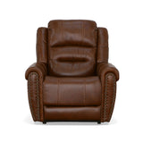 Oscar Power Lift Recliner With Right-Hand Control & Power Headrest - Grizzly | Flexsteel